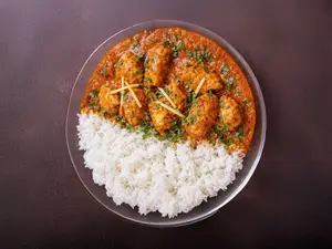 Chicken tikka masala y rice