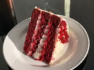 Porción red velvet
