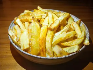 Porción de fritas