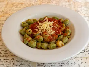 Ñoquis de espinaca