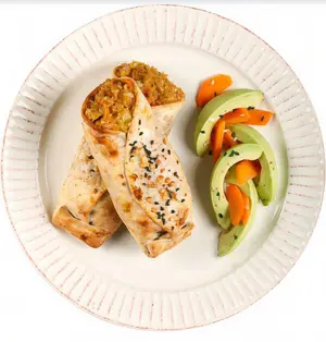 Burritosmijo,zanahoria,brocoli