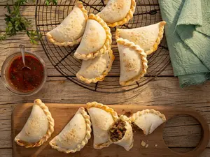 Empanadas de carne sin gluten