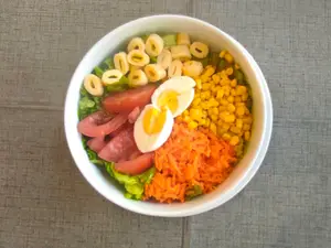 Ensalada con huevo