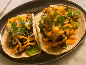 Tacos de cerdo x2
