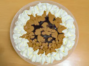 Torta amer y dulce de leche