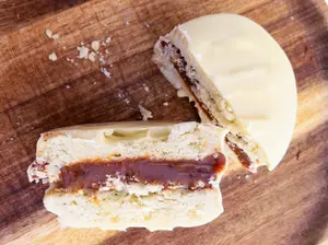 Alfajor de pistacho