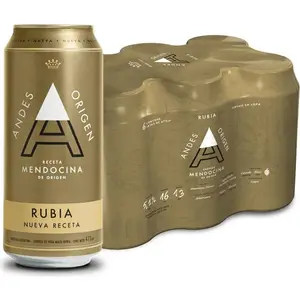 Cerveza Andes Origen Rubia 6 x 473 ml