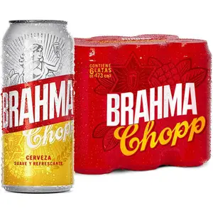Cerveza Brahma 6 x 473 ml
