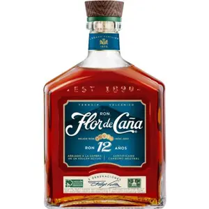Ron Flor De Caña 12 Años (vol 40%) 750 ml