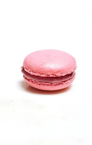 Macaron de frambuesa
