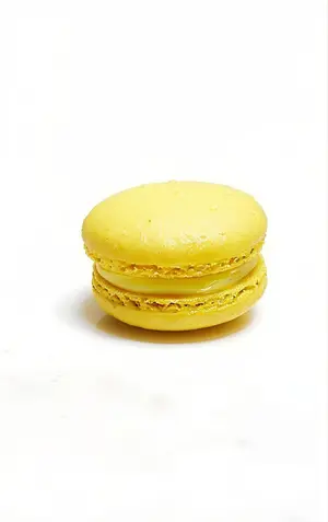 Macaron de limón