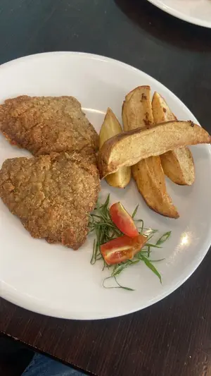Milanesa De Carne Con PAPAS