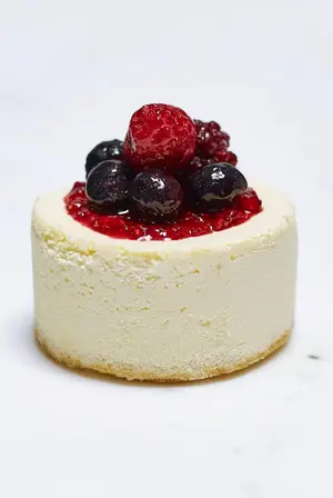 Mini cake chee frutos rojos