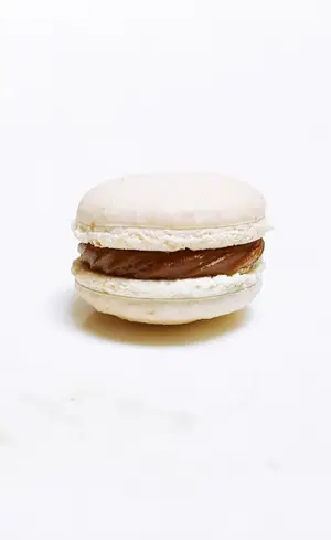 Macaron de dulce de leche