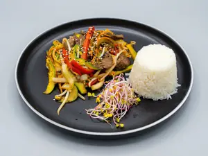 Wok de Langostinos