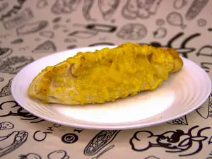 Humita grat. con provolone