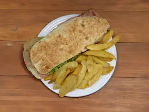 Mila completo jamón muzz frita
