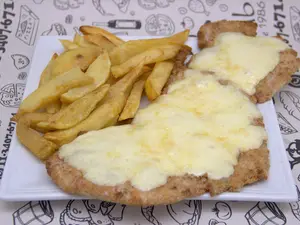 Suprema fugazzeta guarnición