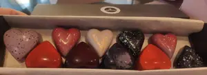 BOMBONES CORAZON X 10 UNIDADES