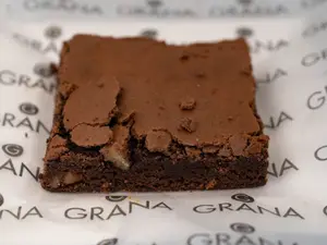 Cuadrado Brownie Con Nuez