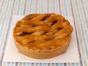 Mini pasta frola de batata