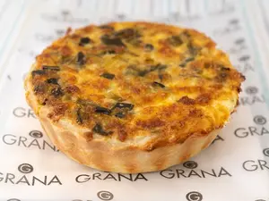 Tarta de puerros