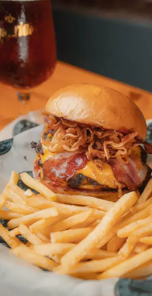 Smoked BBQ Burger