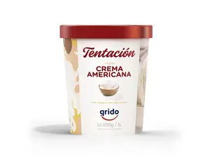 Tentación Crema Americana 1L