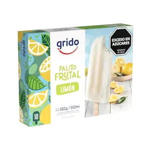 Palito frutal limón x10 unidades