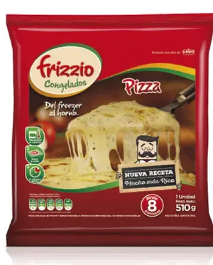 Pizza con muzzarella