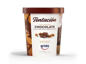 Tentación chocolate c/alm 1l