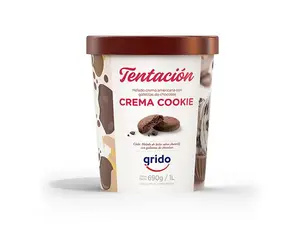 Tentación Crema Cookie 1L