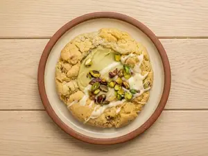 Cookie de pistacho.