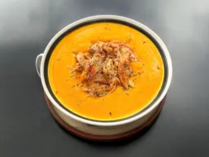 Sopa crema de zanahoria y puerro