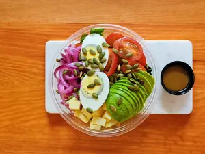 Inside salad
