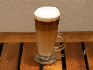 Capuccino con caramelo