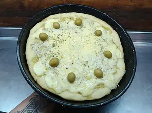 Pizza De Cebolla