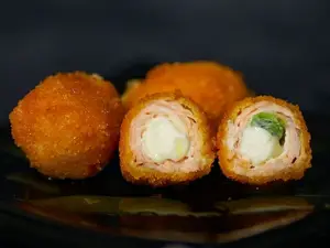 Geishas salmón rebozadas 5 p