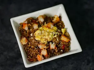Wok de langostinos
