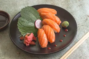 Niguiri de salmón trout 10 p.