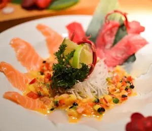 Tiradito pesca del dia
