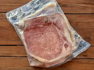 Chuletas ahumadas congeladas