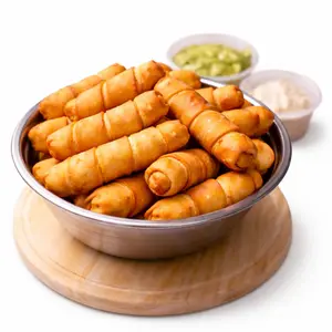 Tequeños fritos (12  unidades)