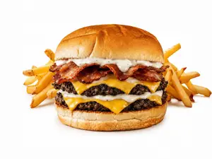 Tasty supreme doble + papas