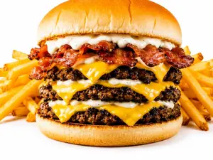 Tasty supreme triple + papas