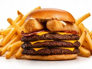 Bastarda triple + papas