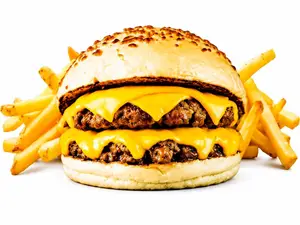 Cheesearda doble + papas