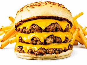 Cheesearda triple + papas