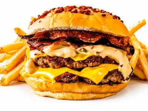 Messirve doble + papas