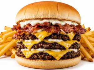 Tasty supreme triple + papas